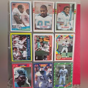 Vintage Topps NFL Trading Cards - Set Of 18